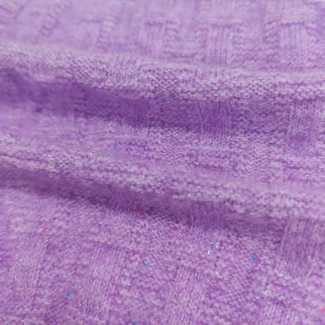 China Yarn for Hoodie,Open Cardigan (Sweater),Half-Zipper Cardigan (Sweater),Crop Top Pullover (Sweater) Mossy Yarn Fancy Yarn Recycled Polyester Polyester Spandex Wool Acrylic violet color buy from China wholesaler bulk order at wholesale price free worldwide shipping Alibaba