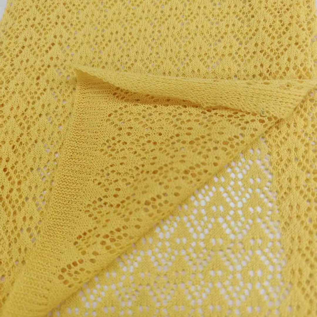 China Yarn for Crop Top,Hoodie,Open Cardigan (Sweater) Semi-Worsted Spun Regular Yarn Polyester Viscose yellow color buy from China wholesaler bulk order at wholesale price free worldwide shipping Alibaba