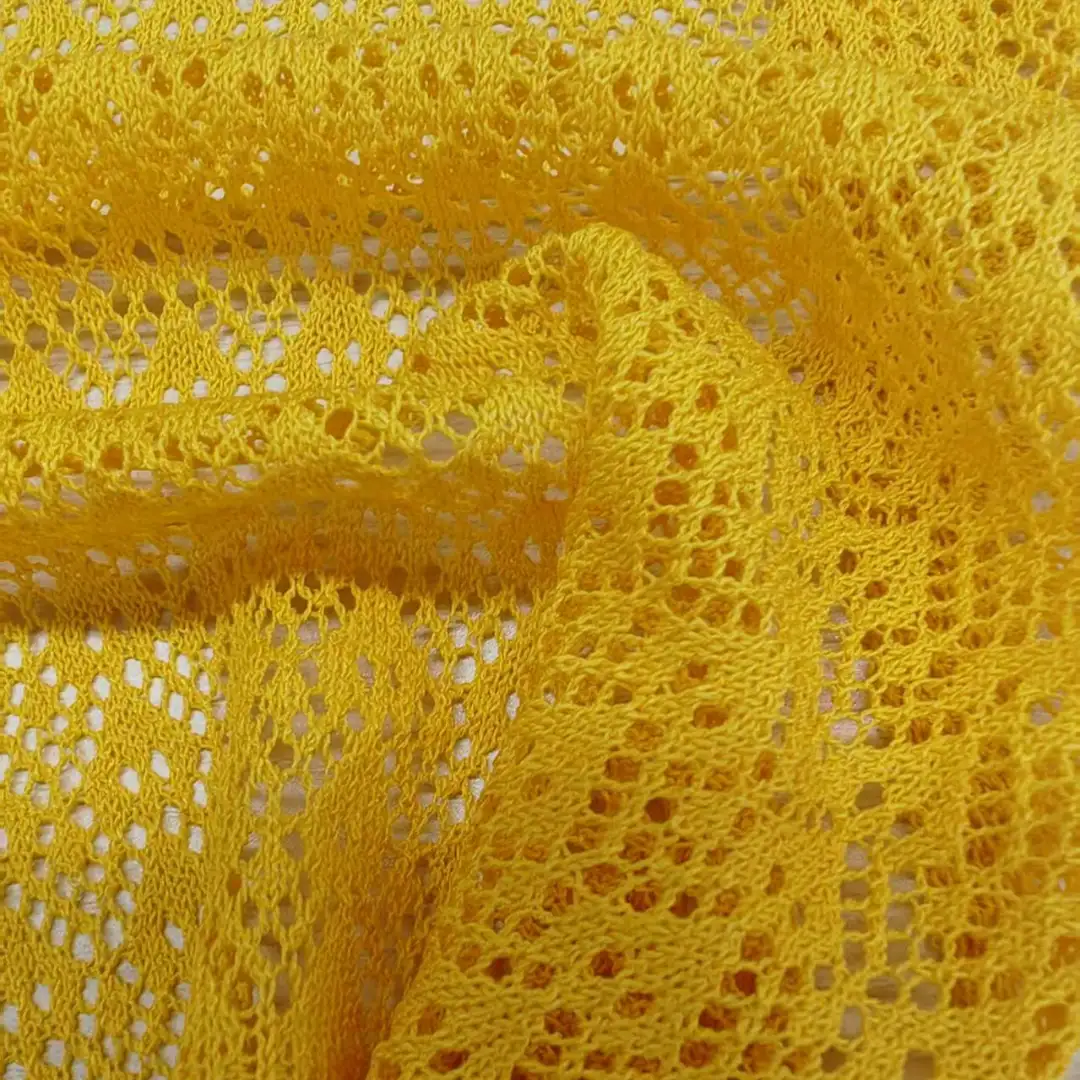 China Yarn for Crop Top,Hoodie,Open Cardigan (Sweater) Semi-Worsted Spun Regular Yarn Polyester Viscose yellow color buy from China wholesaler bulk order at wholesale price free worldwide shipping Alibaba