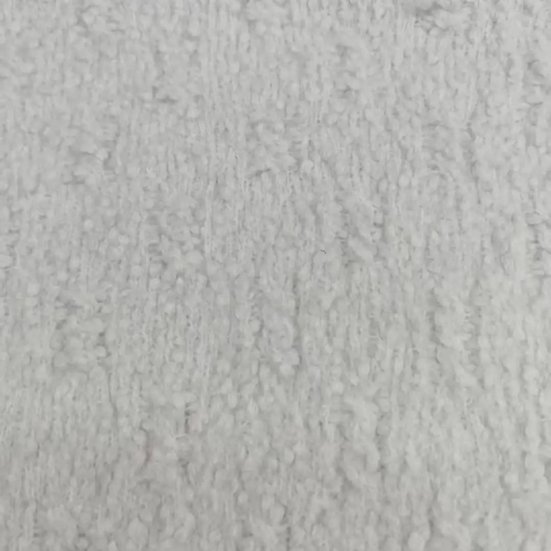 China Yarn for Open Cardigan (Sweater),Full-Zipper Cardigan (Sweater),Half-Zipper Cardigan (Sweater) Knot Yarn Fancy Yarn Recycled Polyester Recycled Nylon Recycled Acrylic Gray color buy from China wholesaler bulk order at wholesale price free worldwide shipping Alibaba