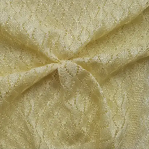 China Yarn for Ladies Vest (Sweater),Round Neck Pullover (Sweater),Roll Neck Jumper (Sweater) Ring Spun Regular Yarn Recycled Polyester BCI Cotton Yellow color buy from China wholesaler bulk order at wholesale price free worldwide shipping Alibaba