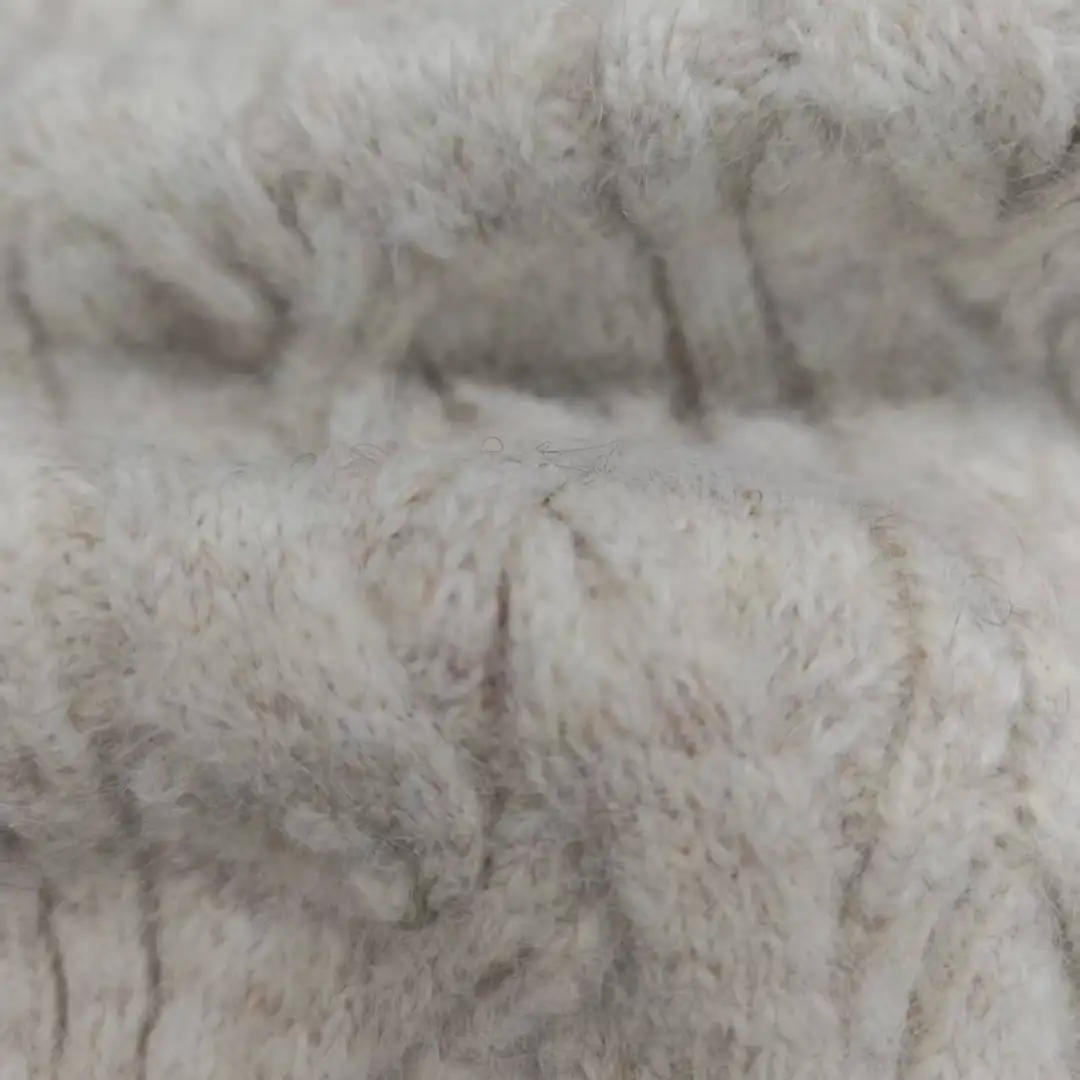 China Yarn for Hoodie,Open Cardigan (Sweater),Half-Zipper Cardigan (Sweater),Crew Neck Pullover (Sweater),Crop Top Pullover (Sweater) Mossy Yarn Fancy Yarn Recycled Polyester Polyester Nylon Wool Spandex oatmeal color color buy from China wholesaler bulk order at wholesale price free worldwide shipping Alibaba