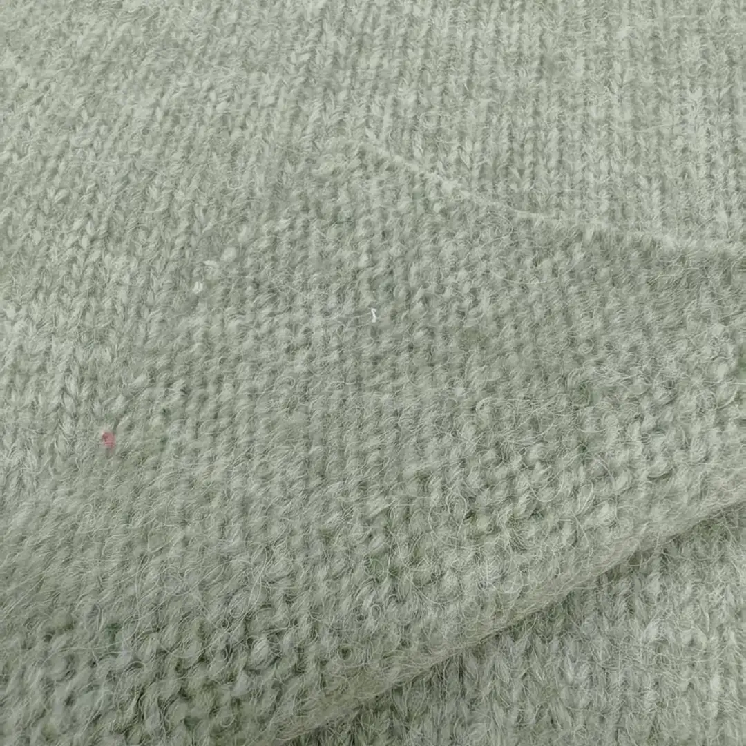 China Yarn for Open Cardigan (Sweater),Full-Zipper Cardigan (Sweater),Half-Zipper Cardigan (Sweater) Air Spun Yarn Fancy Yarn Acrylic Recycled Polyester Nylon Wool light green color buy from China wholesaler bulk order at wholesale price free worldwide shipping Alibaba