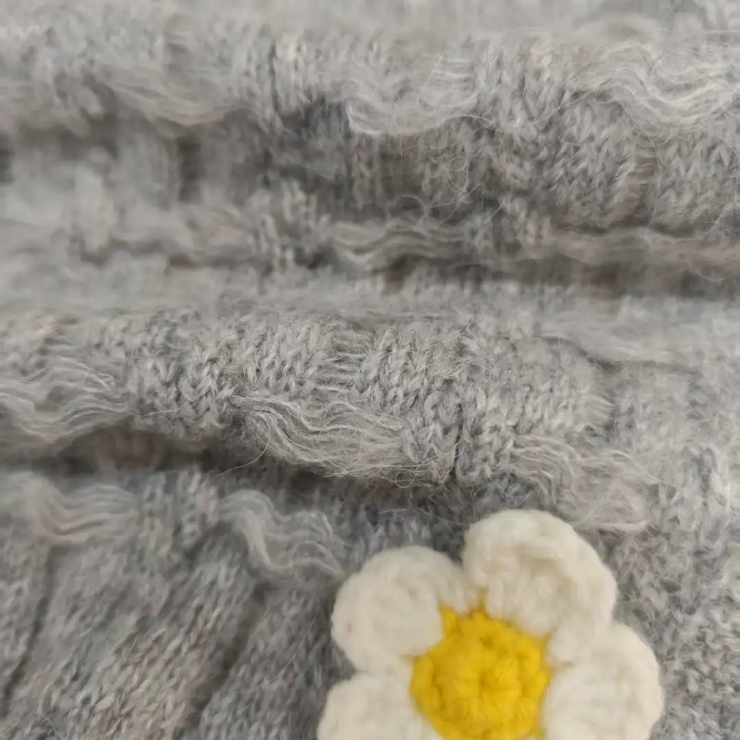 China Yarn for Open Cardigan (Sweater),Full-Zipper Cardigan (Sweater),Half-Zipper Cardigan (Sweater),Shirt Half Sleeve Zipper (Sweater) Mossy Yarn Fancy Yarn Acrylic Nylon Polyester Gray color buy from China wholesaler bulk order at wholesale price free worldwide shipping Alibaba