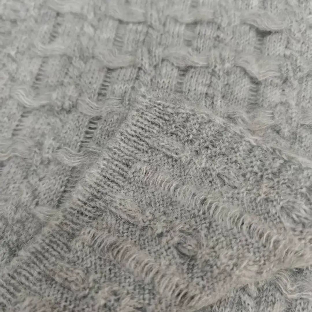 China Yarn for Open Cardigan (Sweater),Full-Zipper Cardigan (Sweater),Half-Zipper Cardigan (Sweater),Shirt Half Sleeve Zipper (Sweater) Mossy Yarn Fancy Yarn Acrylic Nylon Polyester Gray color buy from China wholesaler bulk order at wholesale price free worldwide shipping Alibaba