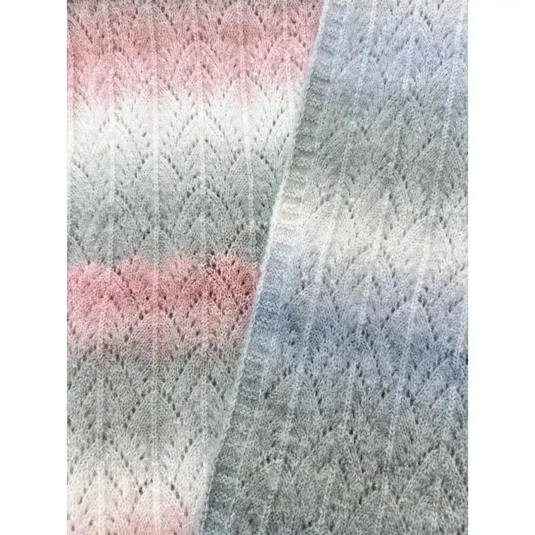 China Yarn for Open Cardigan (Sweater),Full-Zipper Cardigan (Sweater),Half-Zipper Cardigan (Sweater) Mossy Yarn Fancy Yarn Wool Acrylic Recycled Polyester Spandex pink gradient color buy from China wholesaler bulk order at wholesale price free worldwide shipping Alibaba