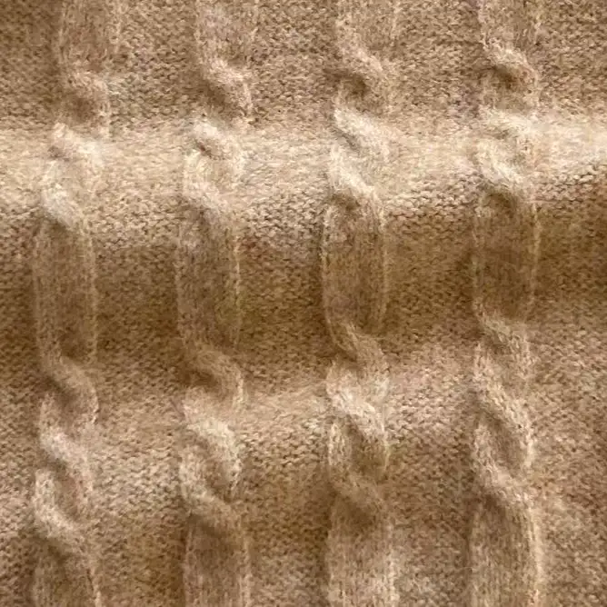 China Yarn for Ladies Vest (Sweater) Mossy Yarn Fancy Yarn Acrylic Nylon Recycled Polyester Spandex Light brown color buy from China wholesaler bulk order at wholesale price free worldwide shipping Alibaba