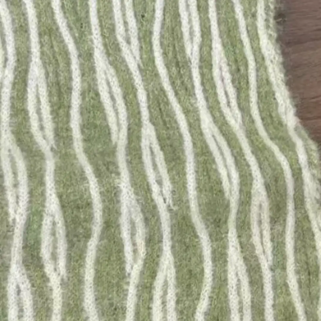 China Yarn for Open Cardigan (Sweater),Kids Crew-Neck Cardigan (Sweater),U-Neck Cardigan (Sweater),Patch Pocket Short Sleeve Cardigan (Sweater) Mossy Yarn Fancy Yarn Recycled Acrylic Acrylic Nylon Polyester Green color buy from China wholesaler bulk order at wholesale price free worldwide shipping Alibaba