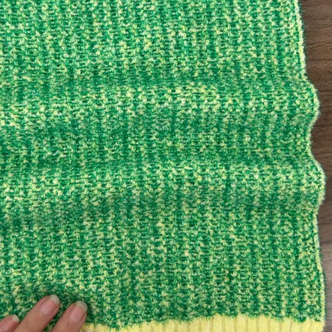 China Yarn for U-Neck Cardigan (Sweater),Girls V-Neck Button Bow Cardigan (Sweater),Womens Ruffle Trims Cardigan (Sweater) Mossy Yarn Fancy Yarn Recycled Polyester Yellow-green color buy from China wholesaler bulk order at wholesale price free worldwide shipping Alibaba