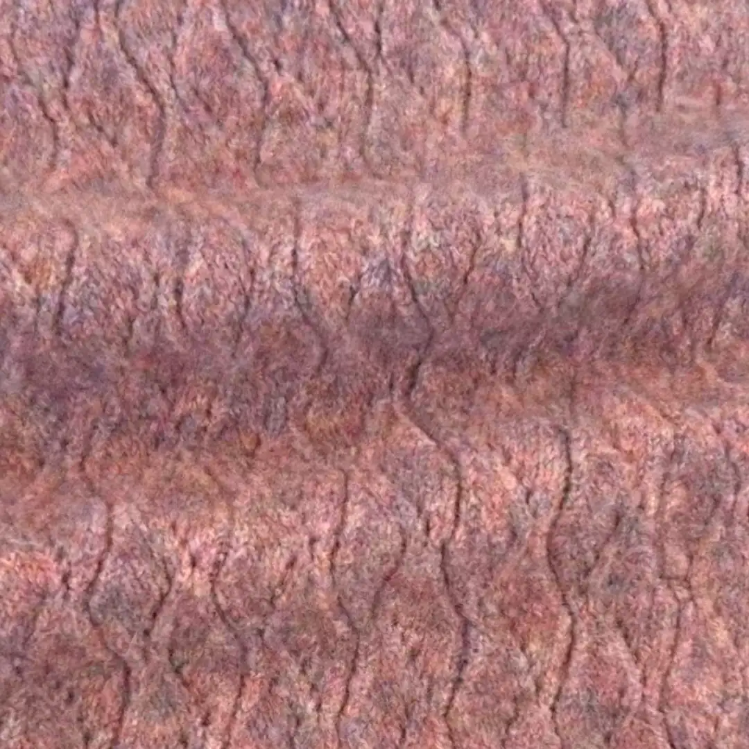 China Yarn for Round Neck Pullover (Sweater),Roll Neck Jumper (Sweater),Girls V-Neck Button Bow Cardigan (Sweater) Mossy Yarn Fancy Yarn RWS Wool Recycled Polyester Spandex Light pink color buy from China wholesaler bulk order at wholesale price free worldwide shipping Alibaba