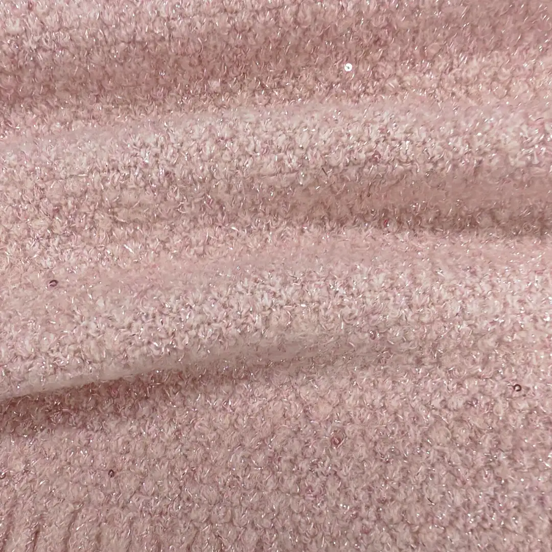 China Yarn for Crop Top,Hoodie,Full-Zipper Cardigan (Sweater),Half-Zipper Cardigan (Sweater) Mossy Yarn Fancy Yarn Acrylic Polyester METALLIC GOLD Spandex Pink color buy from China wholesaler bulk order at wholesale price free worldwide shipping Alibaba