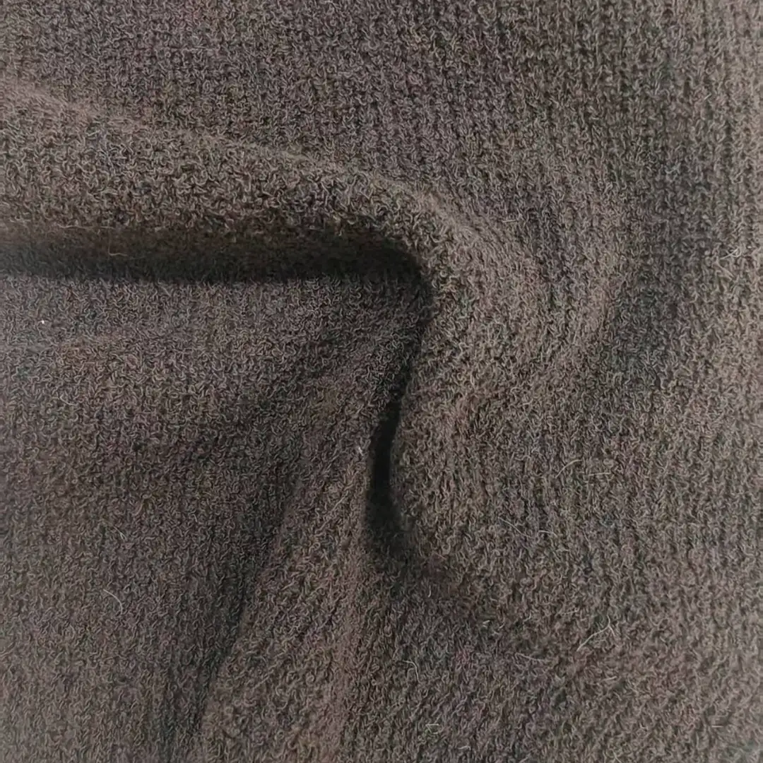 China Yarn for Hoodie,Open Cardigan (Sweater),Round Neck Pullover (Sweater) Mossy Yarn Fancy Yarn BCI Cotton Nylon Brown color buy from China wholesaler bulk order at wholesale price free worldwide shipping Alibaba