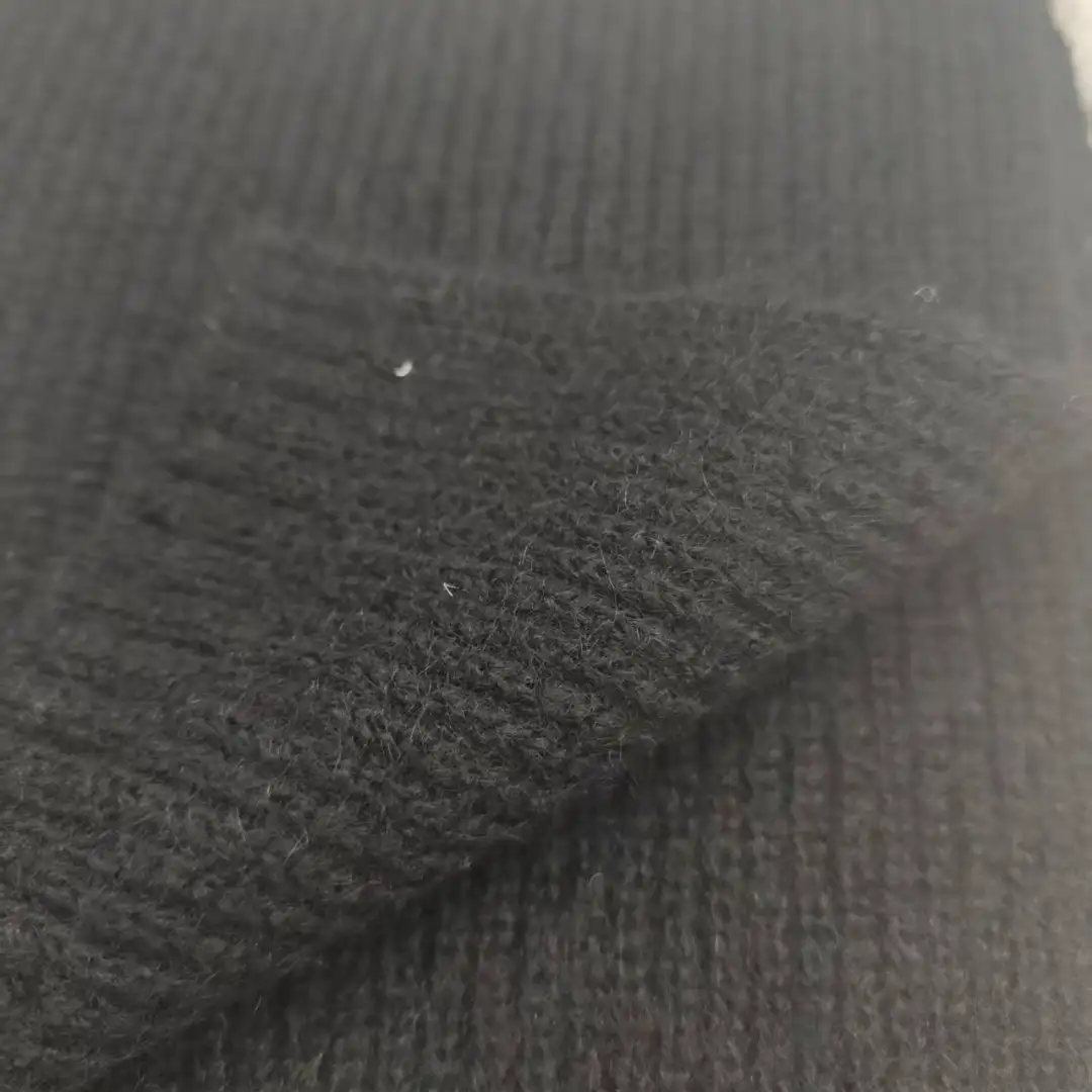 China Yarn for Hoodie,Open Cardigan (Sweater),Half-Zipper Cardigan (Sweater),Crop Top Pullover (Sweater) Mossy Yarn Fancy Yarn Recycled Polyester Acrylic Wool Alpaca BLACK color buy from China wholesaler bulk order at wholesale price free worldwide shipping Alibaba