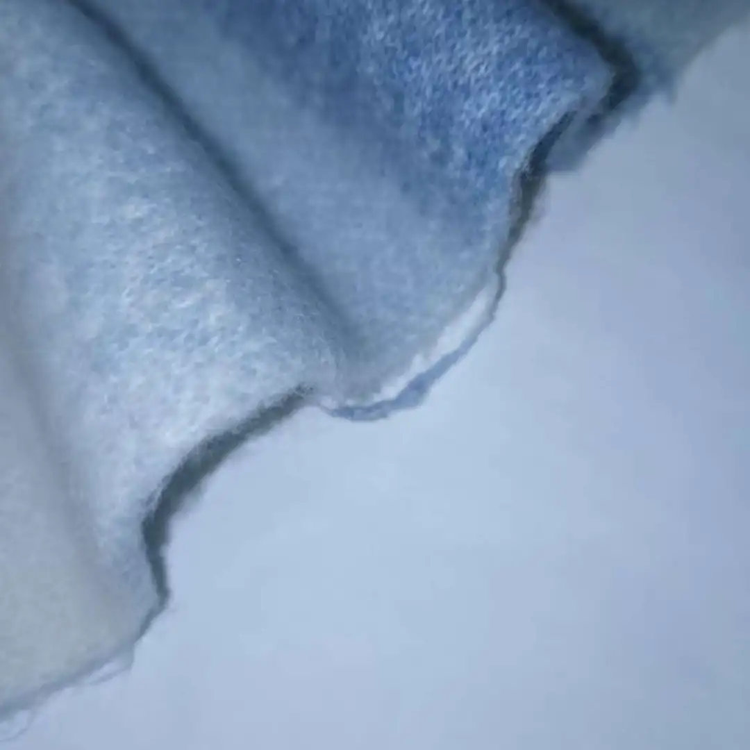 China Yarn for T-shirt (Sweater),Loungewear,Sweatshirt,Kids Bow Accent Sleeveless Top Mossy Yarn Fancy Yarn Polyester Acrylic Nylon Wool Spandex 兰白混色 color buy from China wholesaler bulk order at wholesale price free worldwide shipping Alibaba