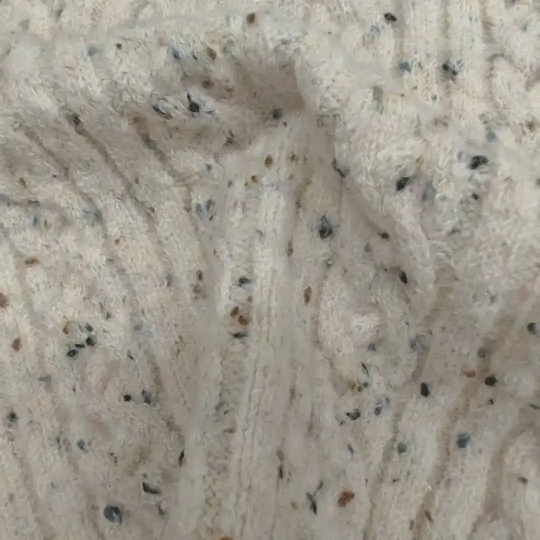 China Yarn for Open Cardigan (Sweater),Full-Zipper Cardigan (Sweater),Half-Zipper Cardigan (Sweater) Mossy Yarn Fancy Yarn Recycled Polyester Acrylic Spandex cream-coloured color buy from China wholesaler bulk order at wholesale price free worldwide shipping Alibaba