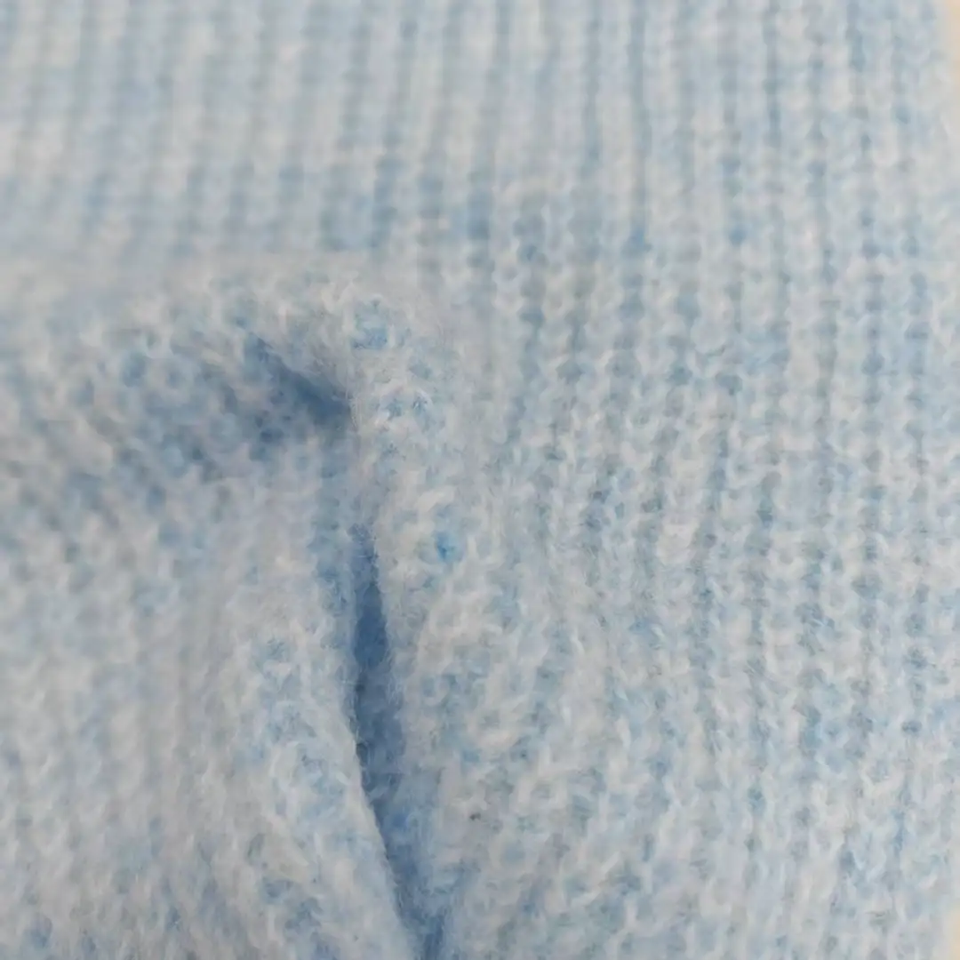 China Yarn for Hoodie,Open Cardigan (Sweater),Round Neck Pullover (Sweater) Mossy Yarn Fancy Yarn Nylon Recycled Polyester Acrylic Wool Light Blue color buy from China wholesaler bulk order at wholesale price free worldwide shipping Alibaba