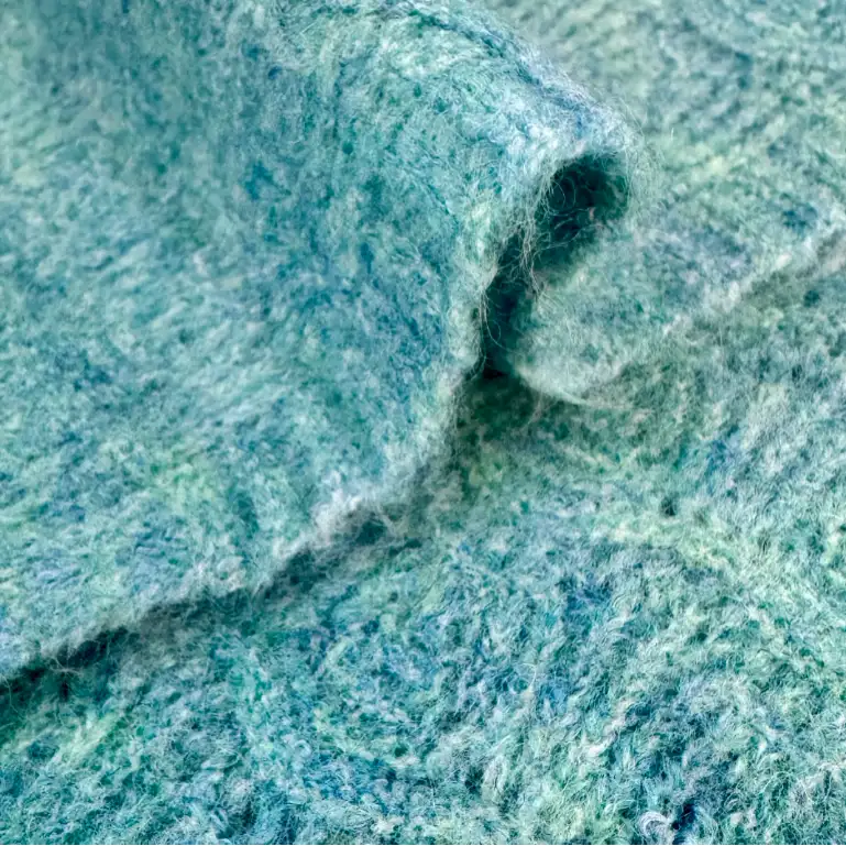 China Yarn for Ladies Vest (Sweater),Open Cardigan (Sweater),Half-Zipper Cardigan (Sweater),Round Neck Pullover (Sweater),Crop Top Pullover (Sweater),Kids Crew-Neck Cardigan (Sweater) Mossy Yarn Fancy Yarn Recycled Polyester Acrylic Nylon Wool Elastane 薄荷绿 color buy from China wholesaler bulk order at wholesale price free worldwide shipping Alibaba