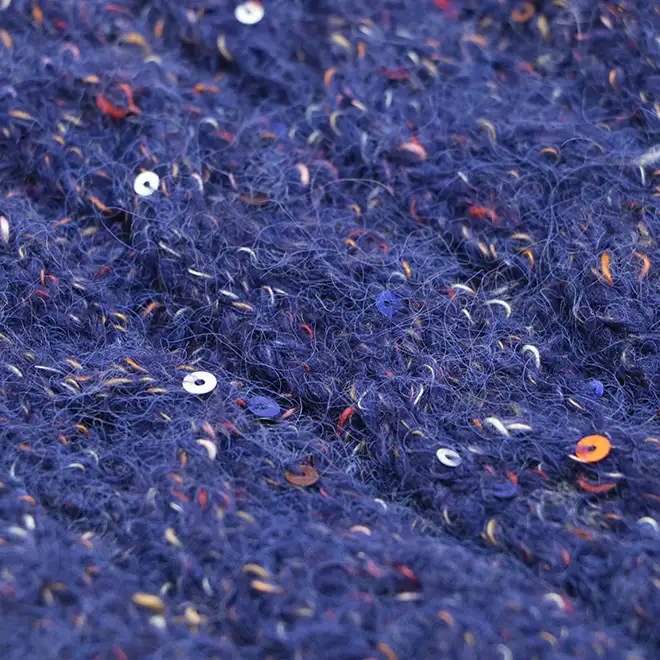 China Yarn for Open Cardigan (Sweater),Round Neck Pullover (Sweater),Crew Neck Pullover (Sweater),Crop Top Pullover (Sweater) Twisted Yarn Twisted Yarn Acrylic Polyamide Polyester Sequin Wool Black and white color buy from China wholesaler bulk order at wholesale price free worldwide shipping Alibaba