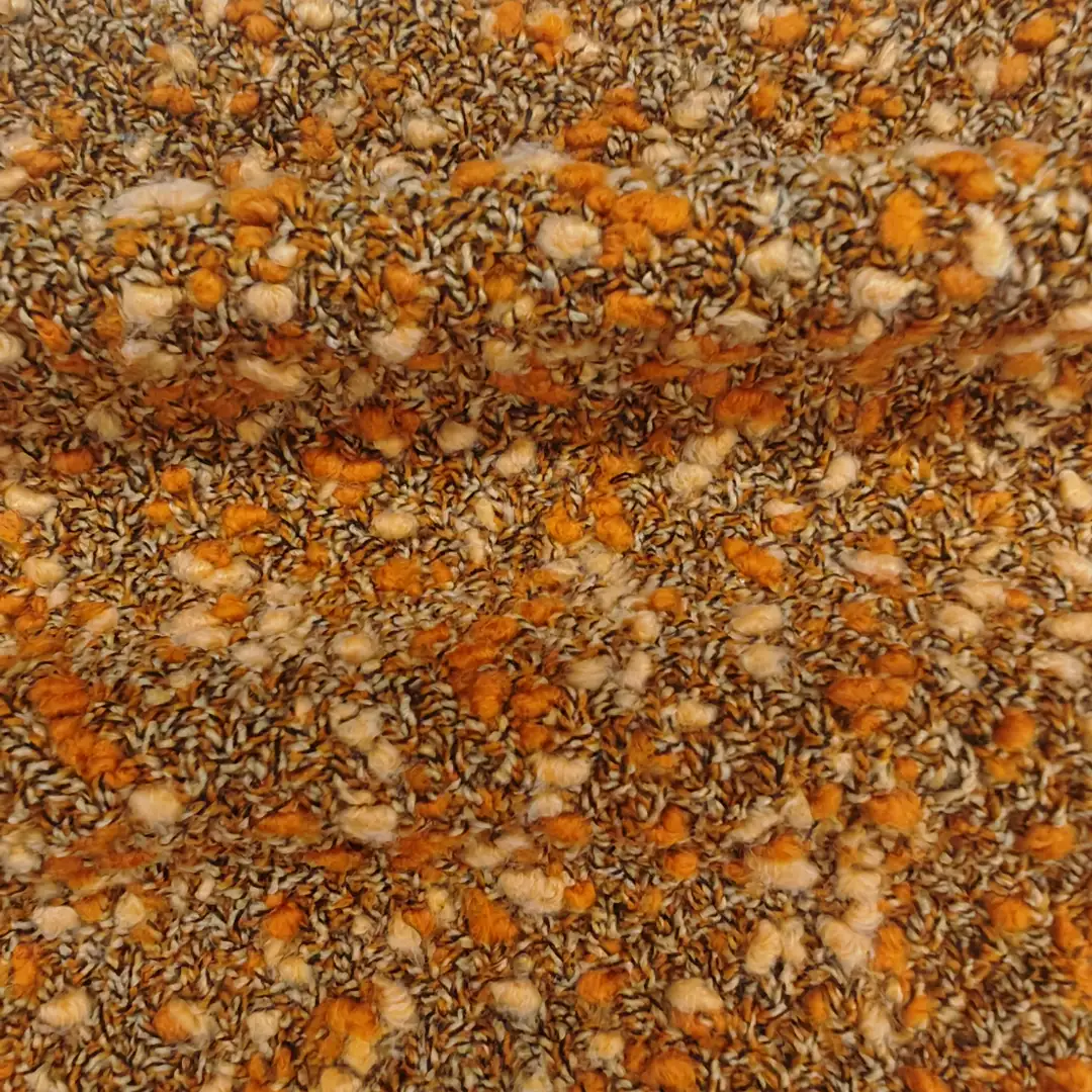 China Yarn for Crop Top,Hoodie,Open Cardigan (Sweater),Crop Top Pullover (Sweater) Boucle Yarn Fancy Yarn Recycled Polyester Acrylic Wool orange-yellow color buy from China wholesaler bulk order at wholesale price free worldwide shipping Alibaba