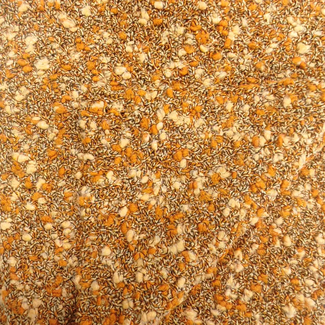 China Yarn for Crop Top,Hoodie,Open Cardigan (Sweater),Crop Top Pullover (Sweater) Boucle Yarn Fancy Yarn Recycled Polyester Acrylic Wool orange-yellow color buy from China wholesaler bulk order at wholesale price free worldwide shipping Alibaba