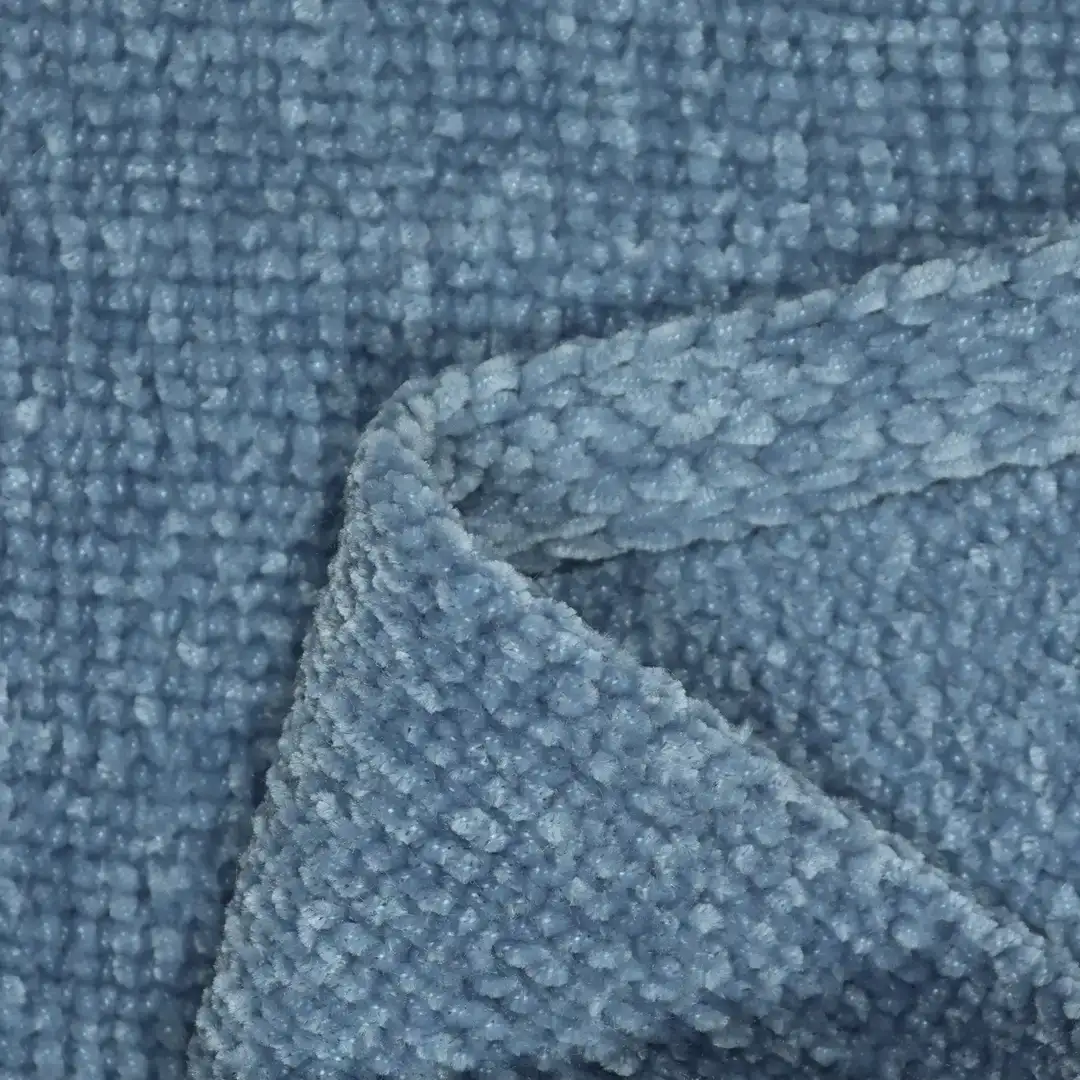 China Yarn for Full-Zipper Cardigan (Sweater),Knitted Jacket (Sweater),Round Neck Pullover (Sweater),Roll Neck Jumper (Sweater) Shiny Chenille Fancy Yarn Polyester Blue color buy from China wholesaler bulk order at wholesale price free worldwide shipping Alibaba