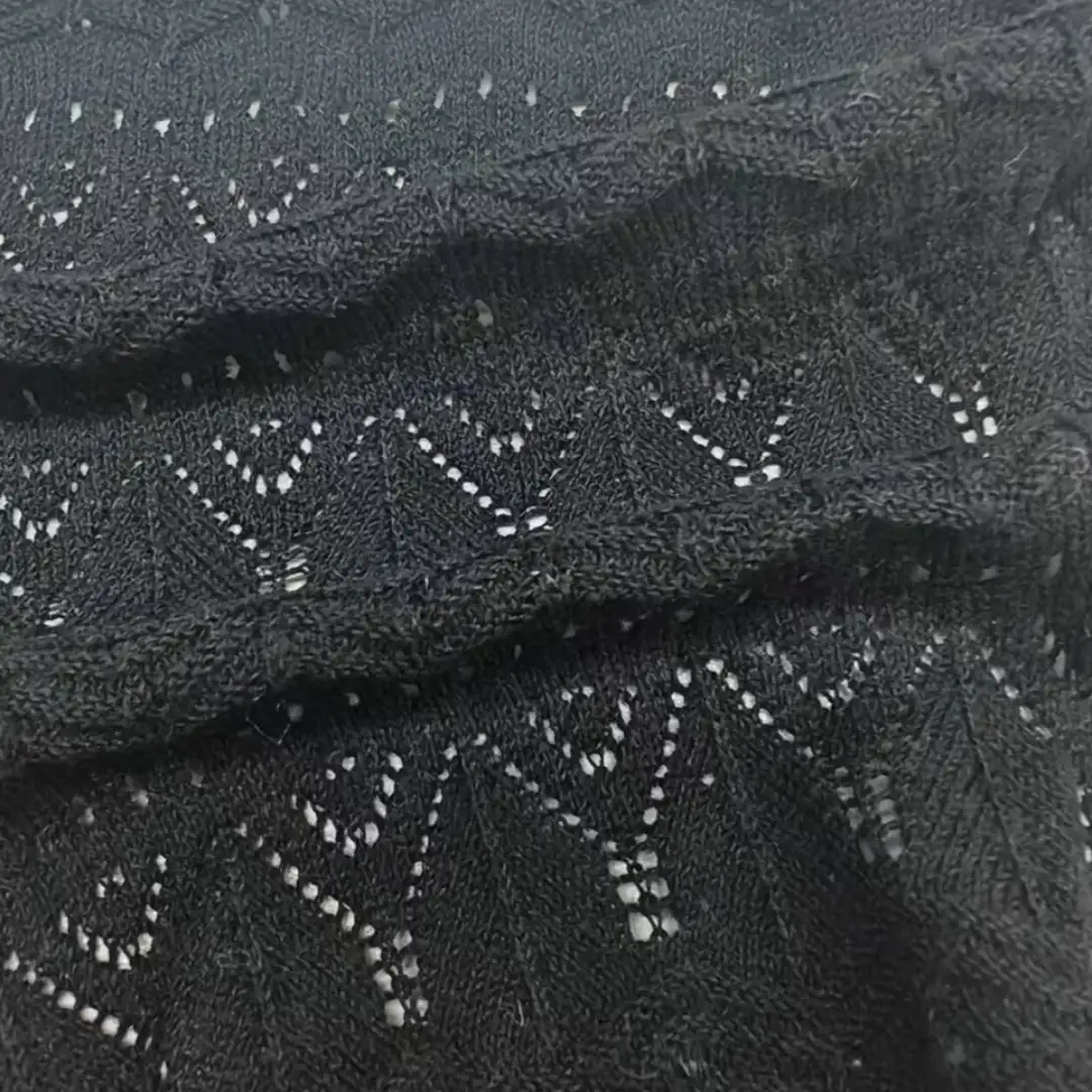 China Yarn for Open Cardigan (Sweater),Full-Zipper Cardigan (Sweater),Half-Zipper Cardigan (Sweater) Ring Spun Regular Yarn Rayon Cotton Polyester BLACK color buy from China wholesaler bulk order at wholesale price free worldwide shipping Alibaba