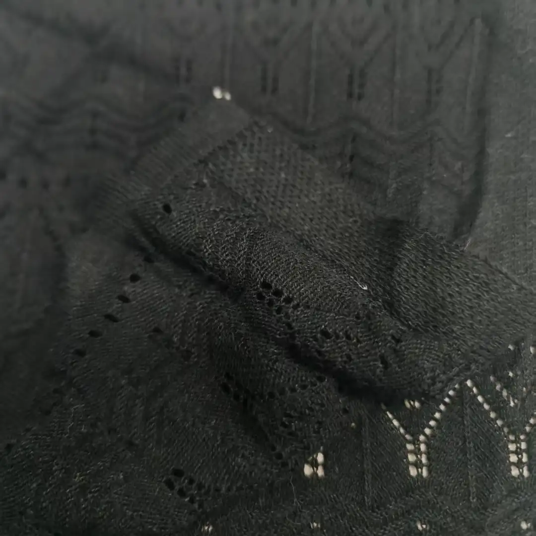 China Yarn for Open Cardigan (Sweater),Full-Zipper Cardigan (Sweater),Half-Zipper Cardigan (Sweater) Ring Spun Regular Yarn Rayon Cotton Polyester BLACK color buy from China wholesaler bulk order at wholesale price free worldwide shipping Alibaba