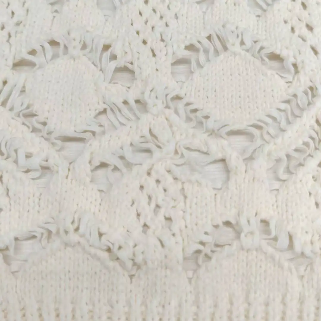 China Yarn for Open Cardigan (Sweater),Half-Zipper Cardigan (Sweater),Shirt Half Sleeve Zipper (Sweater),Knitted Jacket (Sweater) Tubular Tape Yarn Fancy Yarn Cotton Nylon off-white color buy from China wholesaler bulk order at wholesale price free worldwide shipping Alibaba