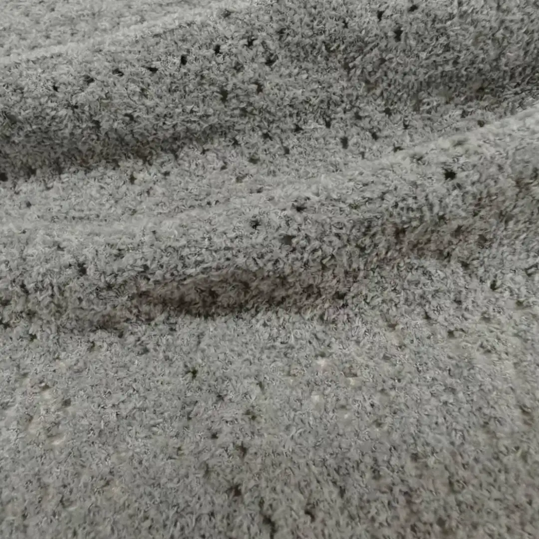 China Yarn for Open Cardigan (Sweater),Full-Zipper Cardigan (Sweater),Half-Zipper Cardigan (Sweater) Teddy Yarn Fancy Yarn Polyester Gray color buy from China wholesaler bulk order at wholesale price free worldwide shipping Alibaba