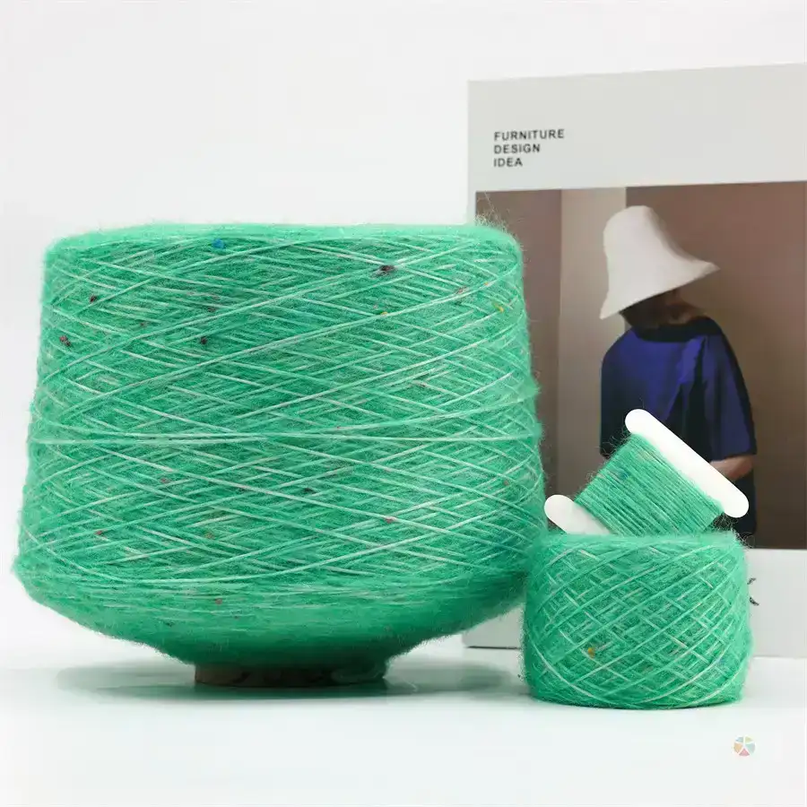 China Yarn for Ladies Vest (Sweater),Men’s Vest (Sweater),Open Cardigan (Sweater),Full-Zipper Cardigan (Sweater),Half-Zipper Cardigan (Sweater) Air Spun Yarn Fancy Yarn Polyester Wool Acrylic 18 color buy from China wholesaler bulk order at wholesale price free worldwide shipping Alibaba