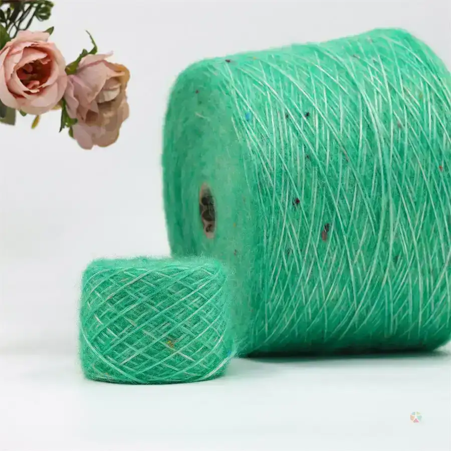 China Yarn for Ladies Vest (Sweater),Men’s Vest (Sweater),Open Cardigan (Sweater),Full-Zipper Cardigan (Sweater),Half-Zipper Cardigan (Sweater) Air Spun Yarn Fancy Yarn Polyester Wool Acrylic 18 color buy from China wholesaler bulk order at wholesale price free worldwide shipping Alibaba