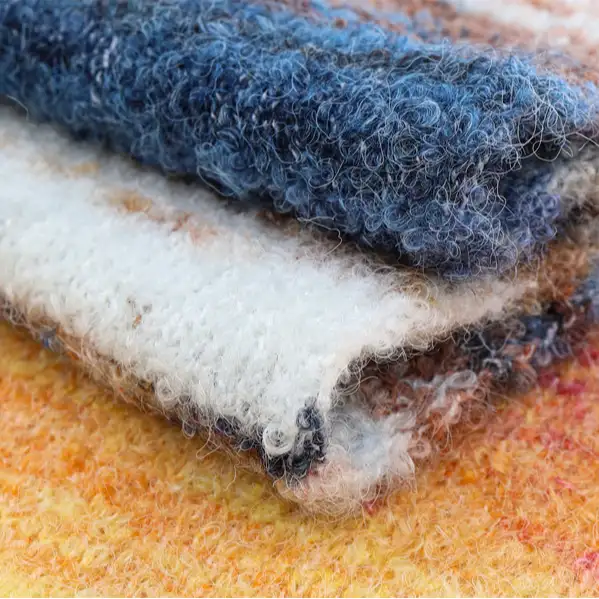 China Yarn for Ladies Vest (Sweater),Men’s Vest (Sweater),Open Cardigan (Sweater),Full-Zipper Cardigan (Sweater),Half-Zipper Cardigan (Sweater) Boucle Yarn Fancy Yarn Wool Acrylic Polyamide Polyester Spandex 34 color buy from China wholesaler bulk order at wholesale price free worldwide shipping Alibaba