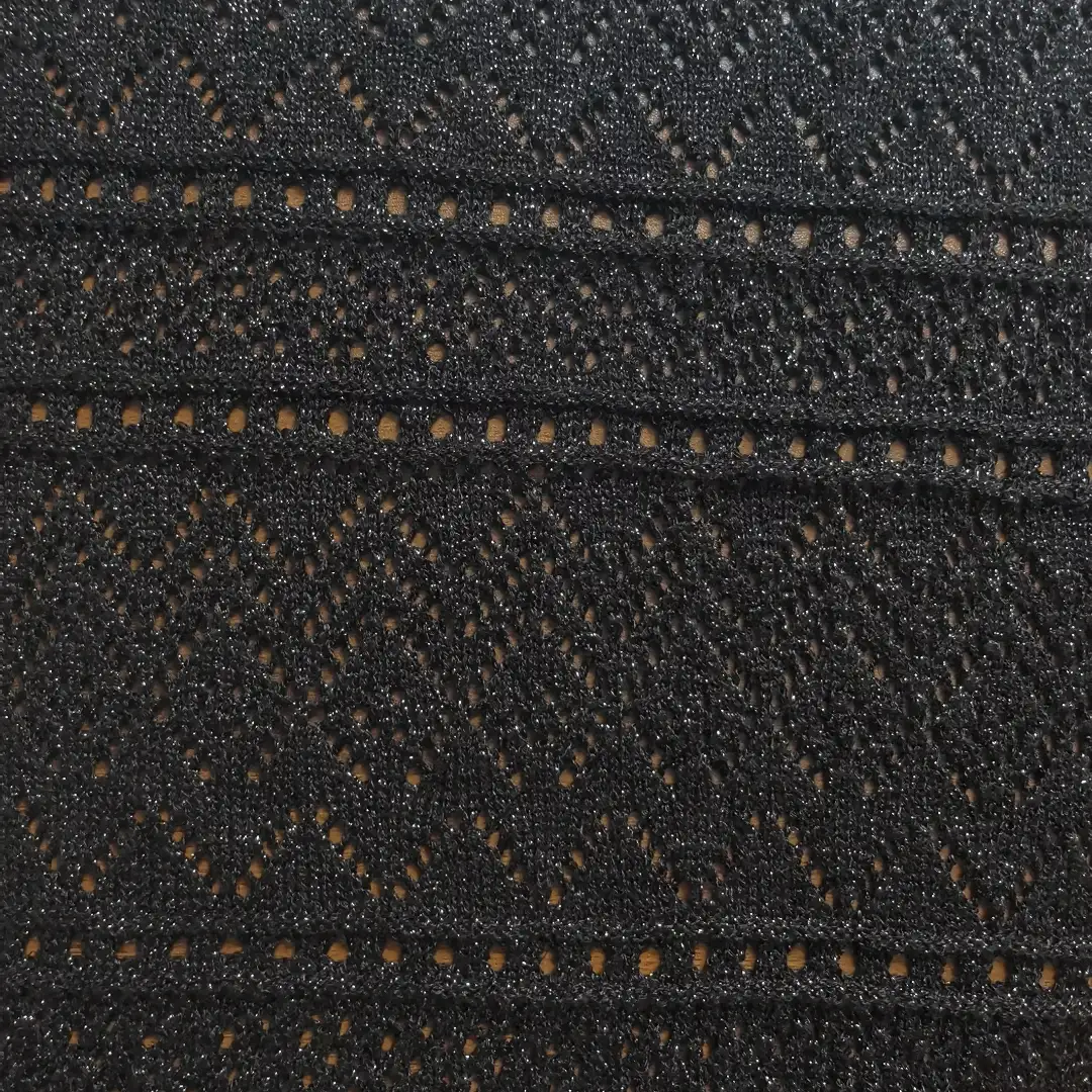 China Yarn for Open Cardigan (Sweater) Lurex Lurex Rayon Lurex 黑色 color buy from China wholesaler bulk order at wholesale price free worldwide shipping Alibaba