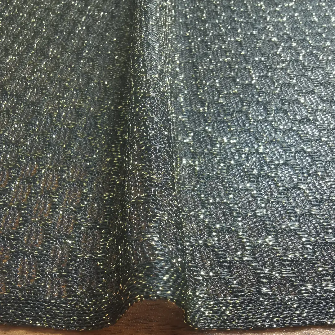China Yarn for Open Cardigan (Sweater) Lurex Lurex Polyester Lurex 绿金 color buy from China wholesaler bulk order at wholesale price free worldwide shipping Alibaba
