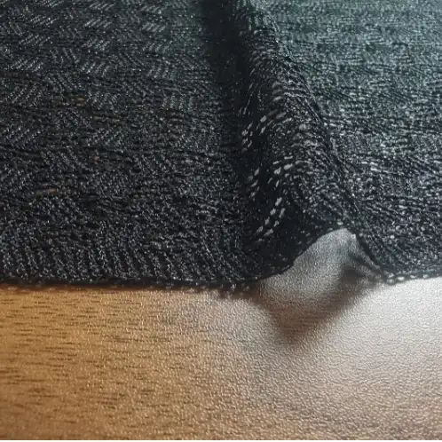 China Yarn for Open Cardigan (Sweater) Lurex Lurex Rayon Polyester Lurex 黑色 color buy from China wholesaler bulk order at wholesale price free worldwide shipping Alibaba