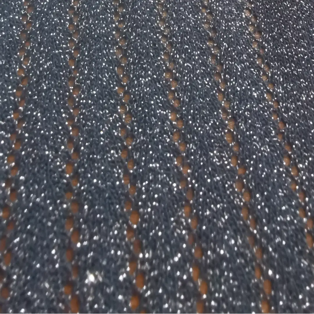 China Yarn for Open Cardigan (Sweater) Lurex Lurex Rayon Nylon Lurex 藏青 color buy from China wholesaler bulk order at wholesale price free worldwide shipping Alibaba