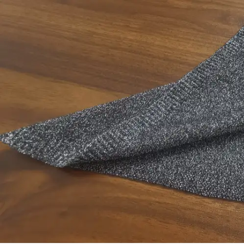 China Yarn for Open Cardigan (Sweater) Lurex Lurex Rayon Lurex 黑银 color buy from China wholesaler bulk order at wholesale price free worldwide shipping Alibaba