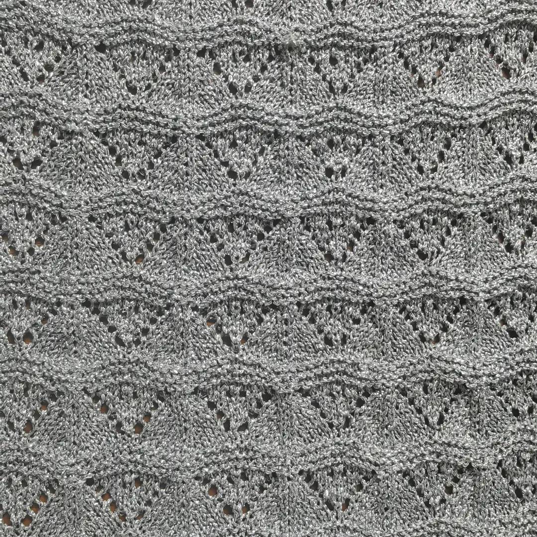 China Yarn for Open Cardigan (Sweater) Lurex Lurex Polyester Lurex 灰蓝色 color buy from China wholesaler bulk order at wholesale price free worldwide shipping Alibaba