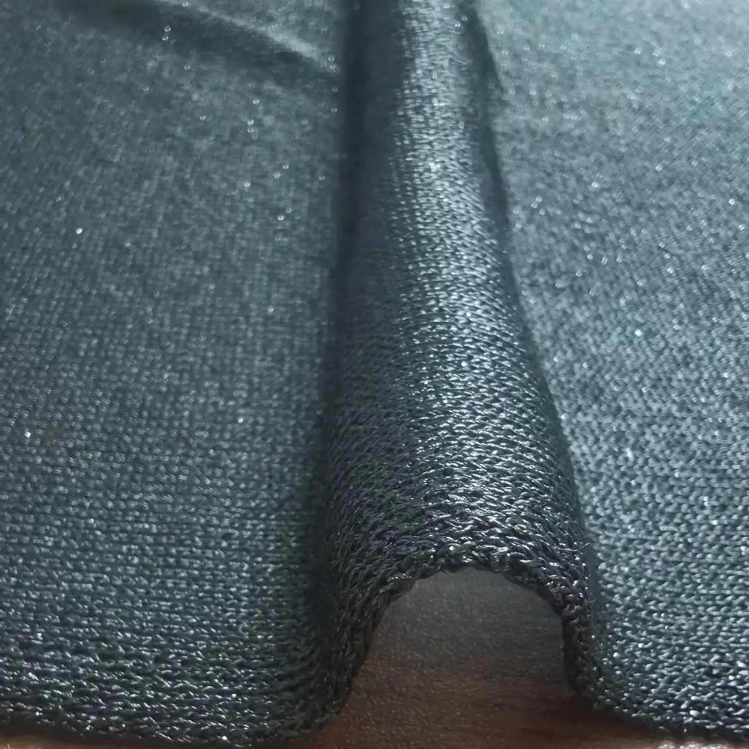 China Yarn for Open Cardigan (Sweater) Lurex Lurex Polyester Rayon Lurex 黑色 color buy from China wholesaler bulk order at wholesale price free worldwide shipping Alibaba