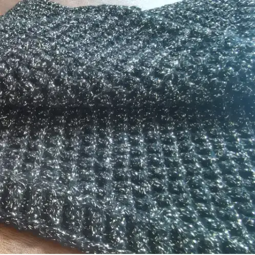 China Yarn for Open Cardigan (Sweater) Lurex Lurex Cotton Lurex 黑金 color buy from China wholesaler bulk order at wholesale price free worldwide shipping Alibaba