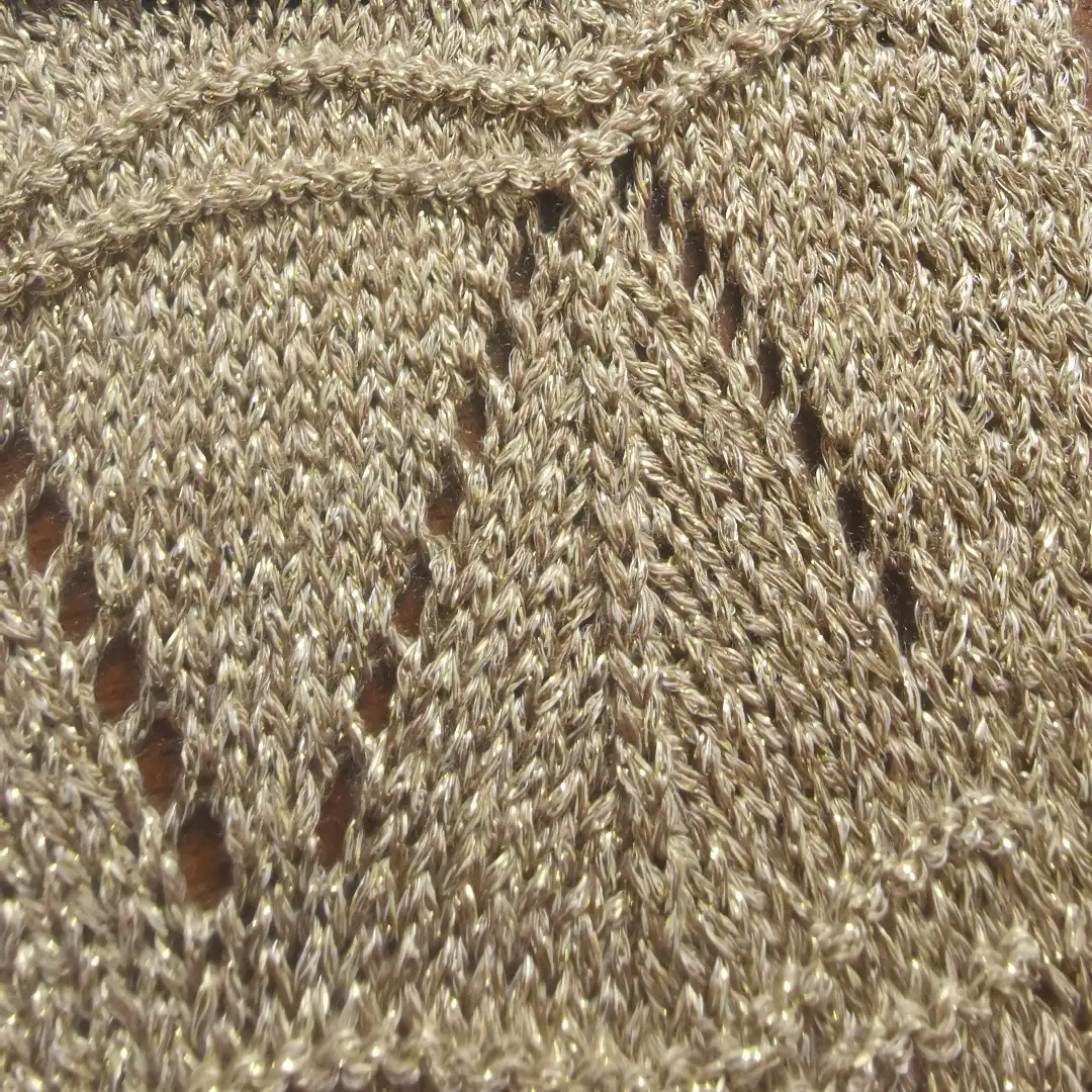 China Yarn for Open Cardigan (Sweater) Lurex Lurex Acrylic Lurex 杏色 color buy from China wholesaler bulk order at wholesale price free worldwide shipping Alibaba