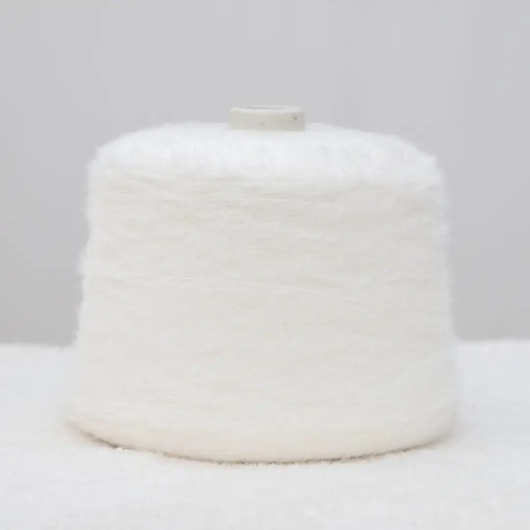 China Yarn for Men’s Vest (Sweater),Full-Zipper Cardigan (Sweater),Half-Zipper Cardigan (Sweater),Shirt Long Sleeve Button (Sweater) Feather Yarn Fancy Yarn Nylon (Juan) WHITE color buy from China wholesaler bulk order at wholesale price free worldwide shipping Alibaba