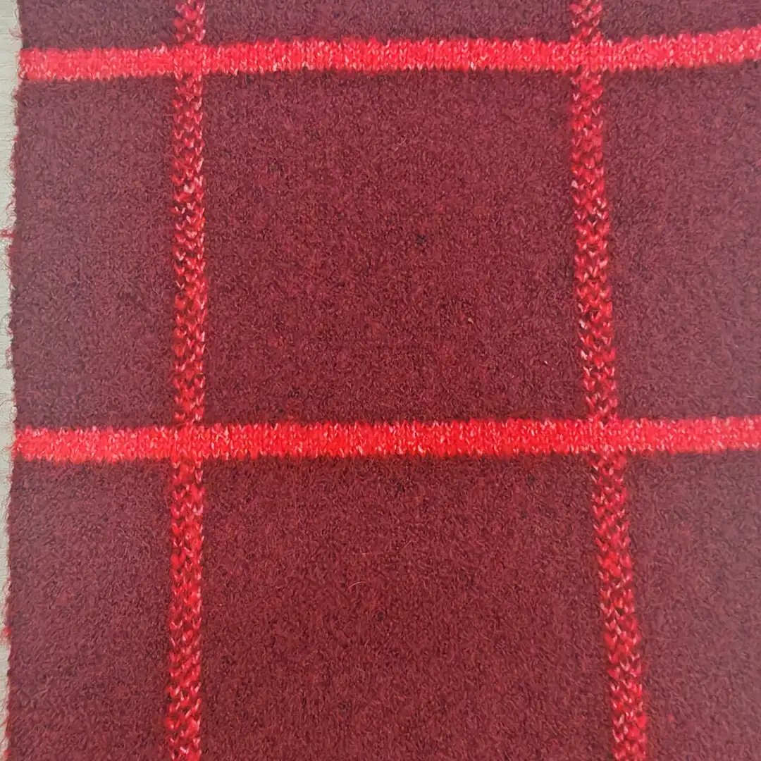 China Yarn for Hoodie,Open Cardigan (Sweater),Round Neck Pullover (Sweater),Crop Top Pullover (Sweater) Mossy Yarn Fancy Yarn Recycled Polyester Nylon Acrylic Wool Spandex jujube red color buy from China wholesaler bulk order at wholesale price free worldwide shipping Alibaba