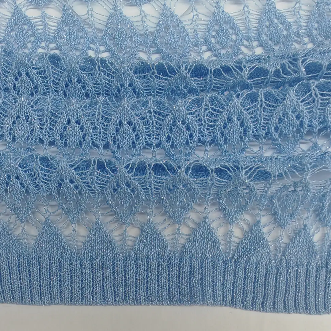 China Yarn for Polo Shirt,Crop Top,Skirt (Sweater) Lurex Lurex Viscose Nylon Metallic fiber Blue color buy from China wholesaler bulk order at wholesale price free worldwide shipping Alibaba