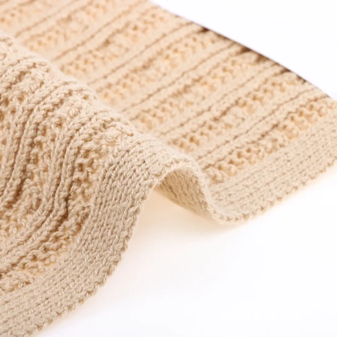 China Yarn for Round Neck Pullover (Sweater),Crew Neck Pullover (Sweater),Crop Top Pullover (Sweater) Ring Spun Regular Yarn Cotton Acrylic Cuban Sand color buy from China wholesaler bulk order at wholesale price free worldwide shipping Alibaba