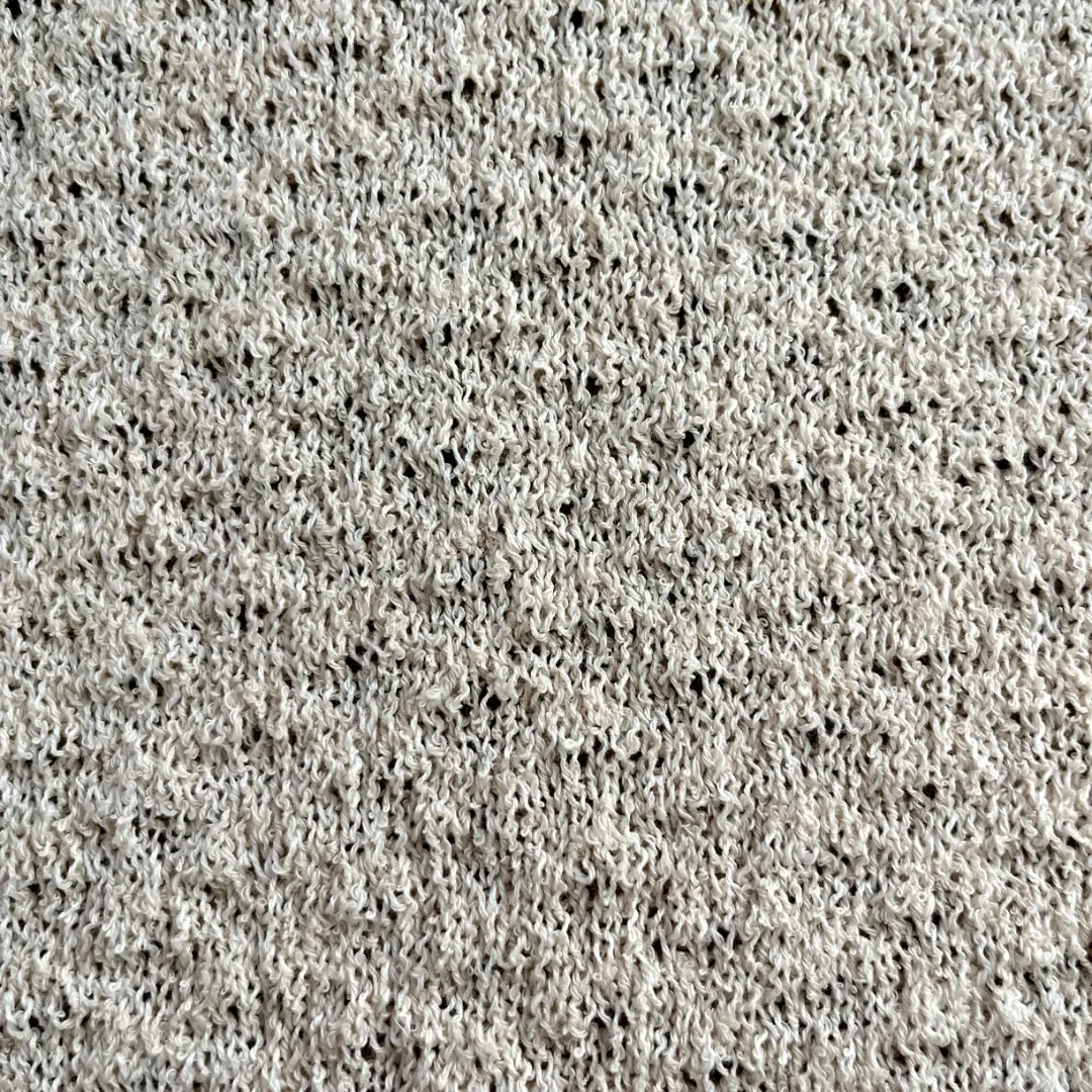 China Yarn for Tank Top,Crop Top,Ladies Vest (Sweater),Dresses (Cardigan Open) (Sweater) Boucle Yarn Fancy Yarn Cotton Polyester Flax 米色 color buy from China wholesaler bulk order at wholesale price free worldwide shipping Alibaba