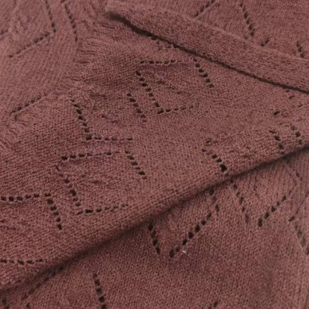 China Yarn for Open Cardigan (Sweater),Full-Zipper Cardigan (Sweater),Half-Zipper Cardigan (Sweater) Slub Yarn Fancy Yarn Recycled Polyester Cotton brownish red color buy from China wholesaler bulk order at wholesale price free worldwide shipping Alibaba