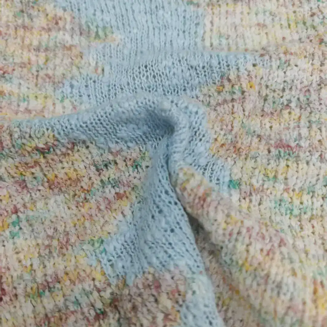 China Yarn for Shirt Long Sleeve Button (Sweater),Knitted Jacket (Sweater),T-shirt (Sweater) Knot Yarn Fancy Yarn Cotton multicolor color buy from China wholesaler bulk order at wholesale price free worldwide shipping Alibaba