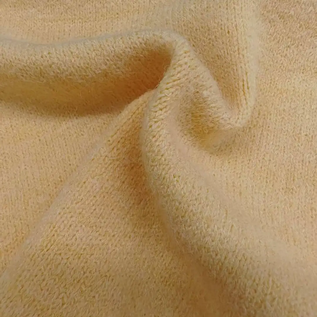 China Yarn for Open Cardigan (Sweater),Shirt Long Sleeve Button (Sweater),Round Neck Pullover (Sweater) Mossy Yarn Fancy Yarn Acrylic PBT Nylon white&yellow color buy from China wholesaler bulk order at wholesale price free worldwide shipping Alibaba