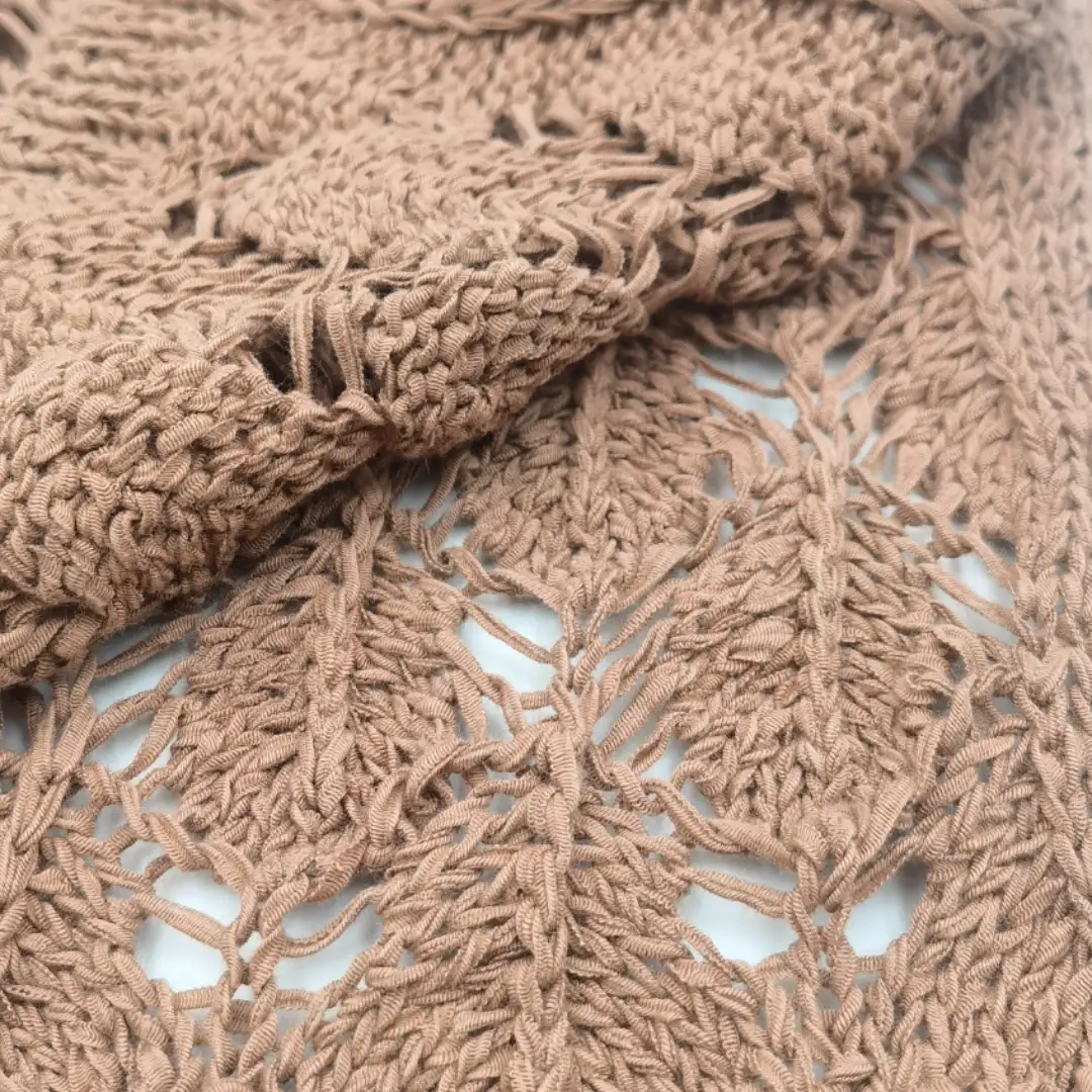 China Yarn for Ladies Vest (Sweater),Men’s Vest (Sweater),Hoodie  (Sweater) Ladder Yarn Fancy Yarn Cotton Nylon Brown color buy from China wholesaler bulk order at wholesale price free worldwide shipping Alibaba